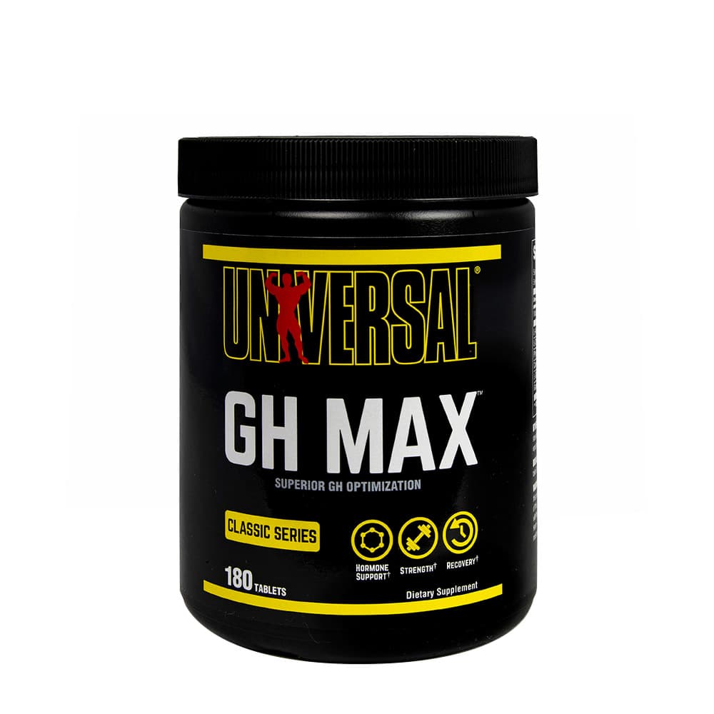 Universal Nutrition - GH Max - 180 Tabletten – Universal Nutrition Verpackung