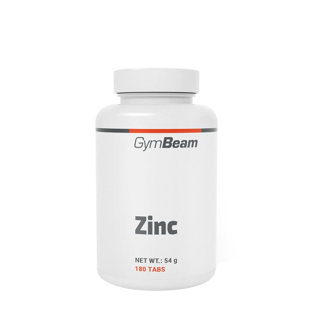 GymBeam Zink 10 mg - 180 Tabletten – GymBeam Verpackung