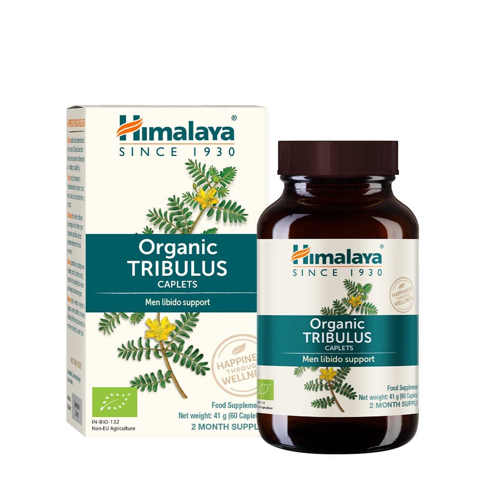 Himalaya Herbals - Organic Tribulus - Men Libido Support - 60 kapslar (41g) – Himalaya förpackning