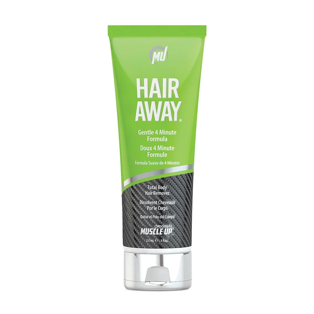 Muscle Up - Hair Away - 237ml – Muscle Up förpackning