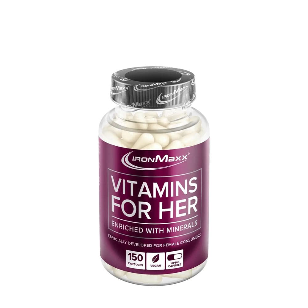 Ironmaxx - Vitamin For Her - 150 kapsułek – IronMaxx opakowanie