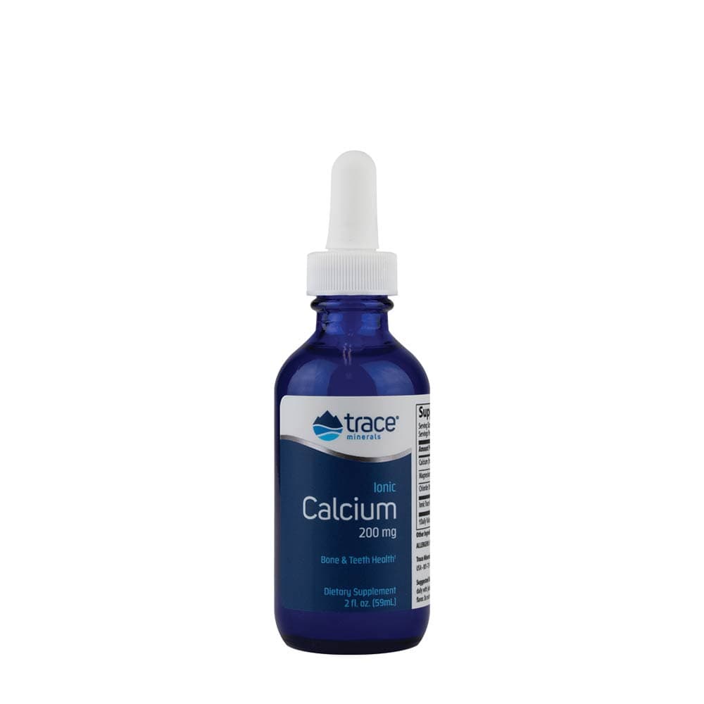 Trace Minerals Ionic Calcium - Integratore liquido di calcio da 59ml – Trace Minerals confezione