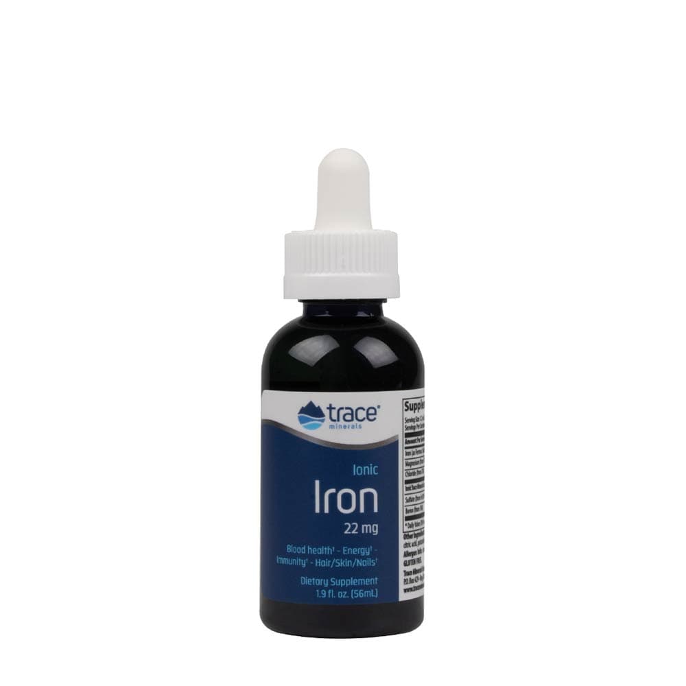 Trace Minerals - Iron - Integratore liquido di ferro da 56ml – Trace Minerals confezione