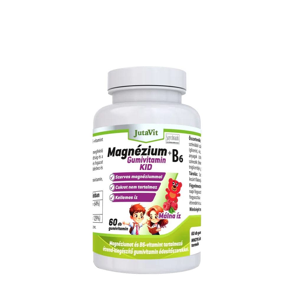 Jutavit Magnesium Gummies Malina 60 szt