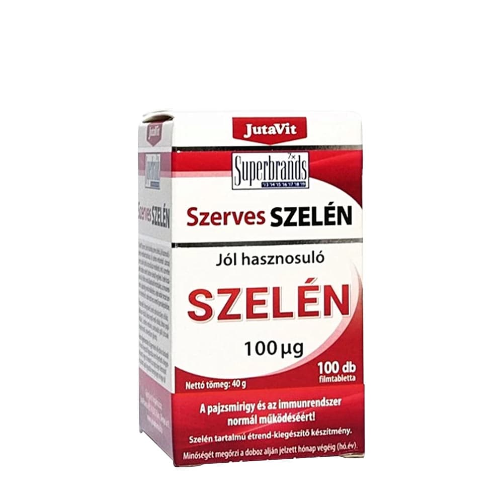 Jutavit - Organic Selenium - 100 tabletek – Jutavit opakowanie
