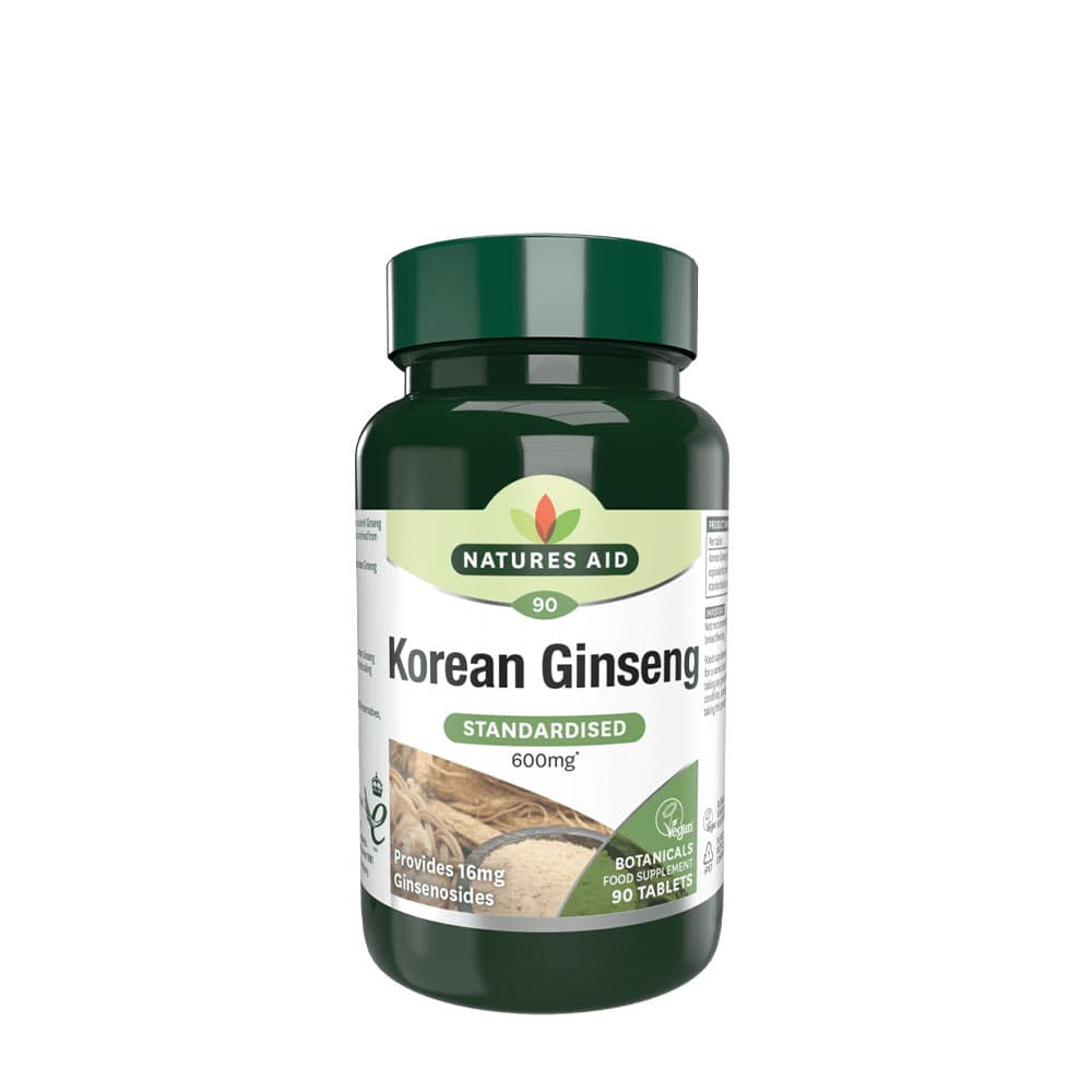 Natures Aid Korean Ginseng 90 Tabletten