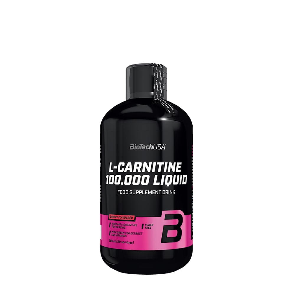 BioTechUSA L-Carnitine 100.000 Liquid – BioTechUSA förpackning