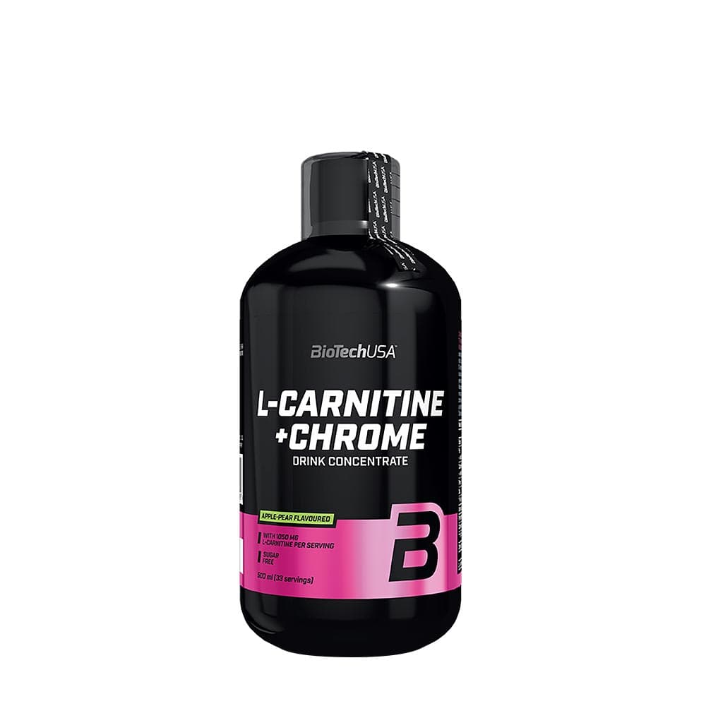 L-Carnitine + Chromium Orange - 500ml | BioTechUSA