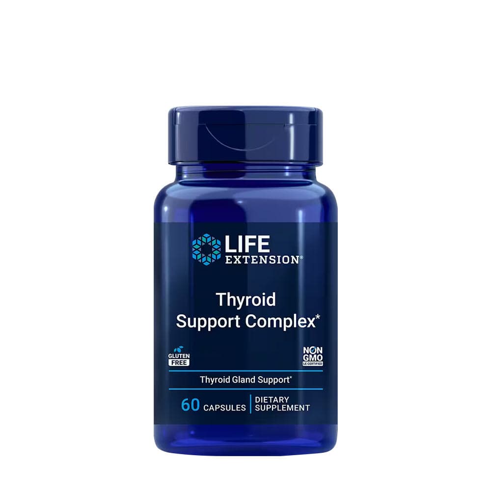 Life Extension Thyroid Support Complex 60 Kapseln – Life Extension Verpackung