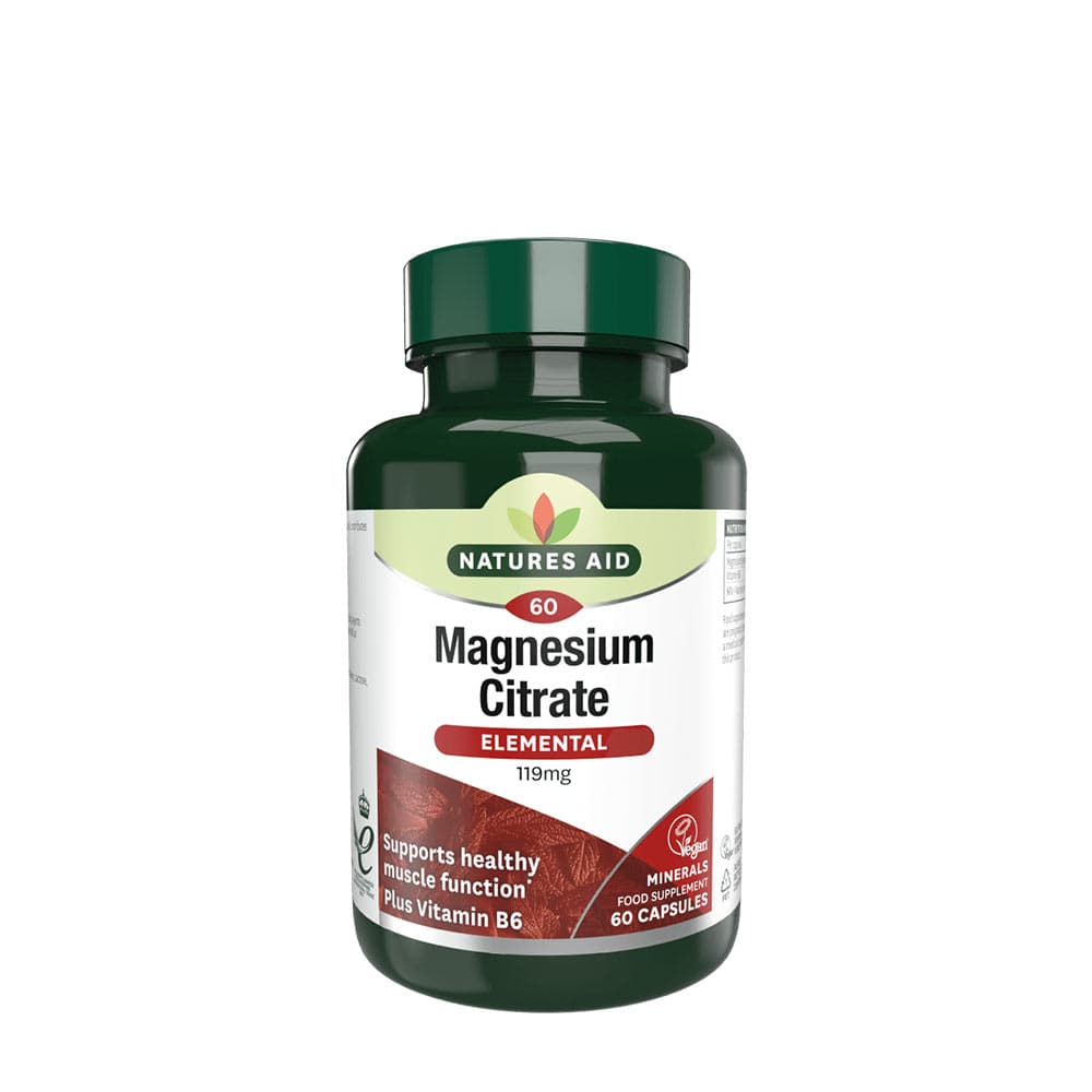 Natures Aid Magnesium Citrate 150 mg - 60 cápsulas