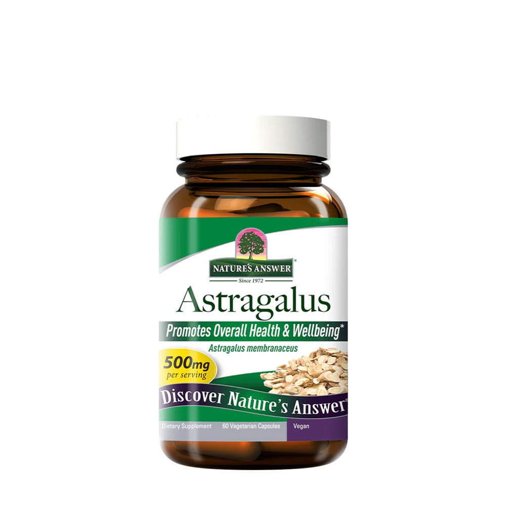 Nature's Answer - Astragalus Root - 500mg - 60 Vcaps – Nature's Answer Verpackung