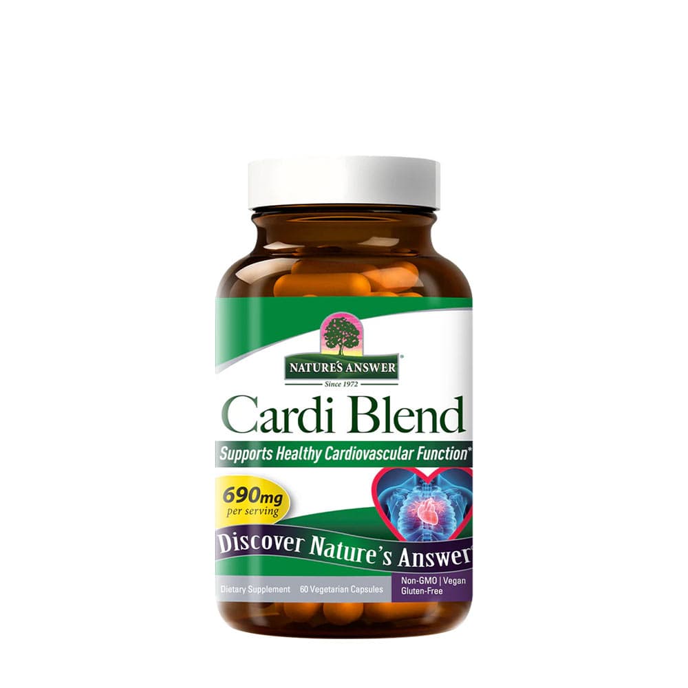 Nature's Answer Cardi Blend - 60 Cápsulas Veganas – Nature's Answer empaque