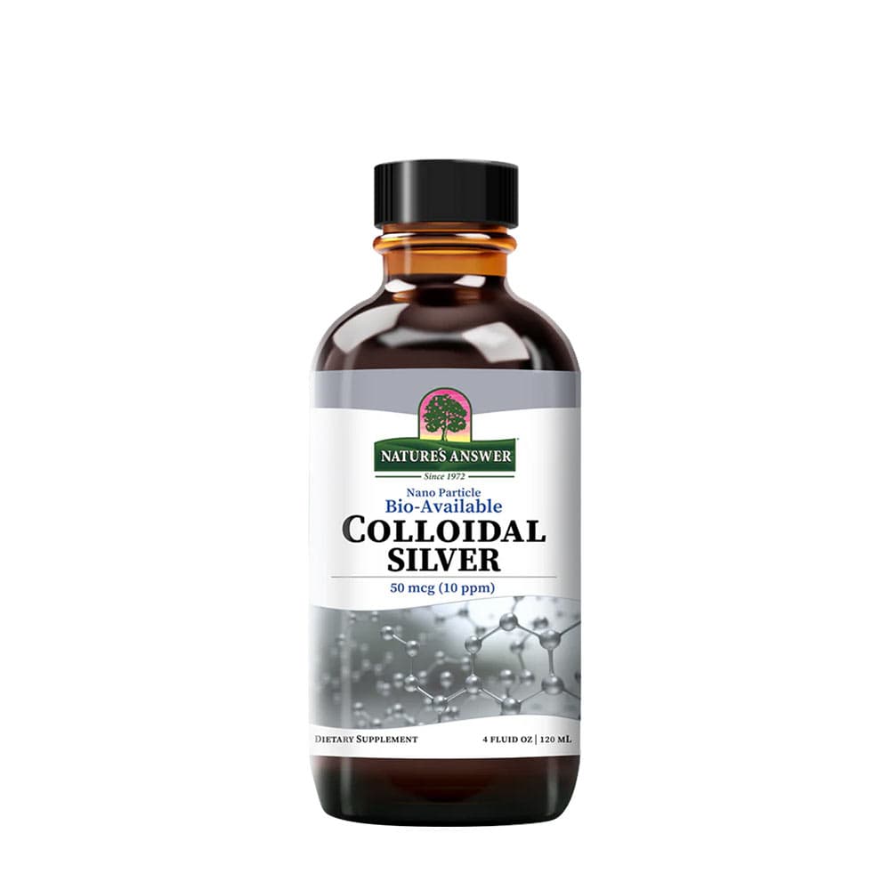 Nature's Answer Colloidal Silver - 120 ml – Nature's Answer emballage