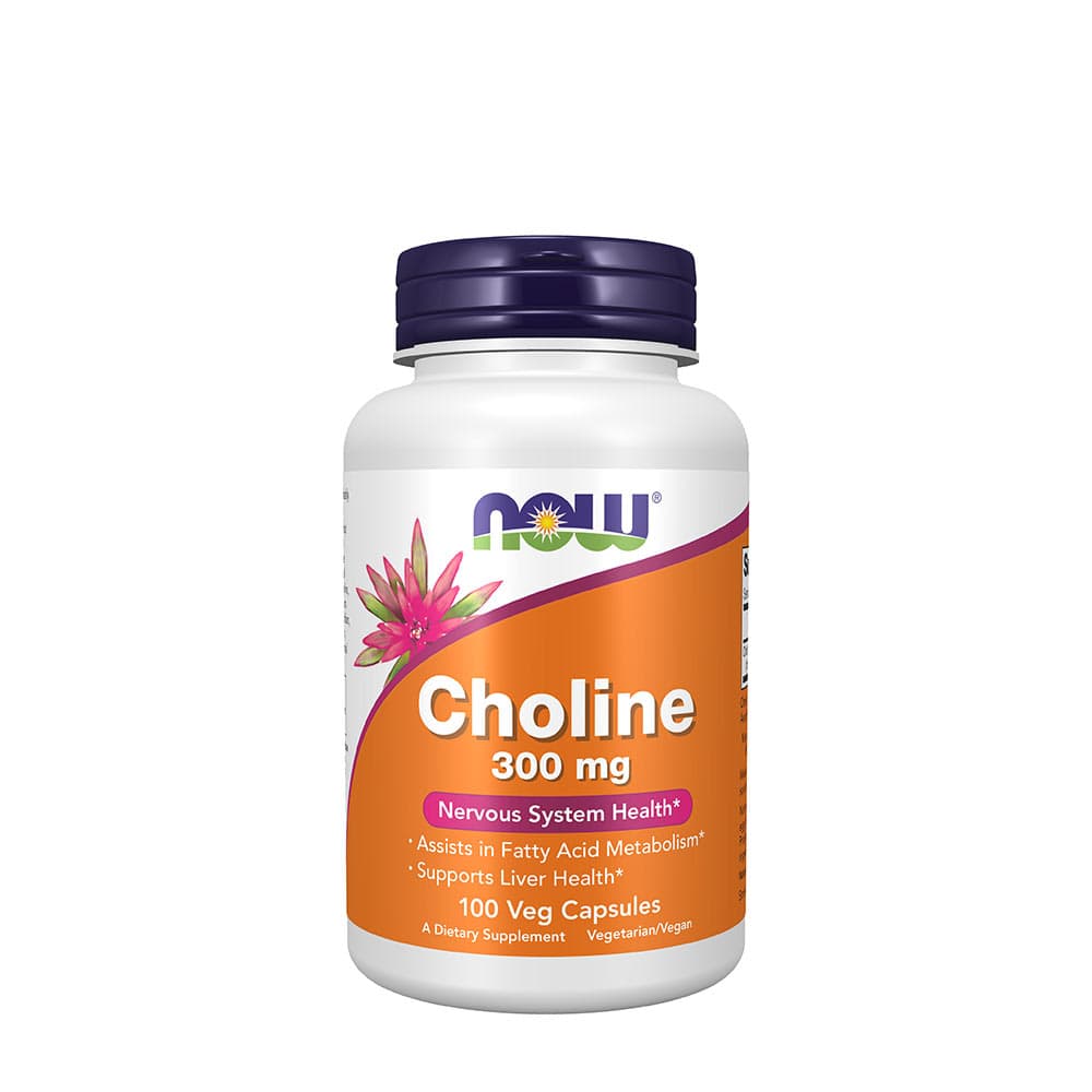 NOW Foods - Choline - 100 Vcaps