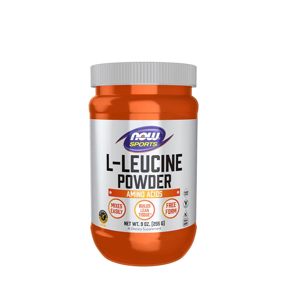 NOW Foods - L-Leucina en polvo - 255g – NOW Foods empaque