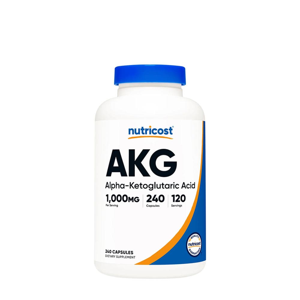Nutricost AKG 1000mg Kapseln – Nutricost Verpackung