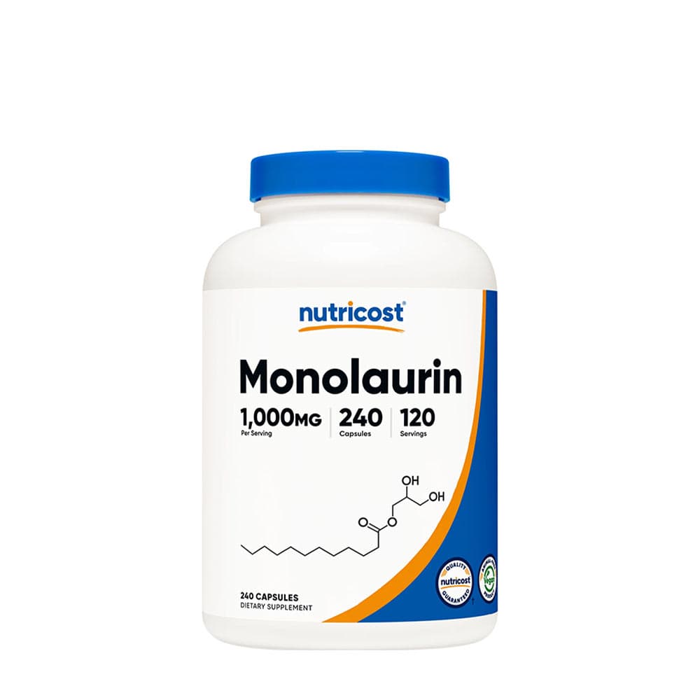 Nutricost - Monolaurin - 500 mg - 240 Kapseln
