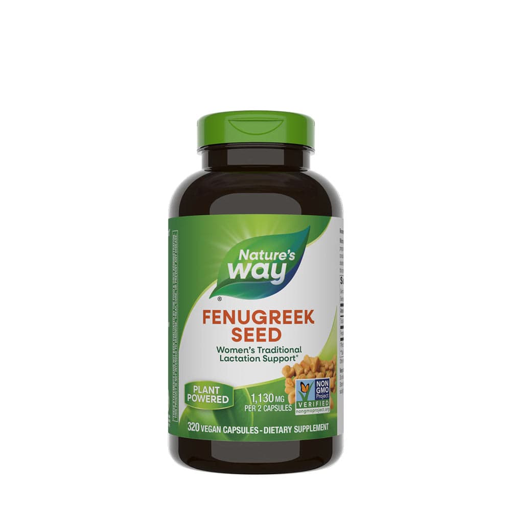 Nature's Way - Fenugreek Seed 450 mg capsules – Nature's Way emballage