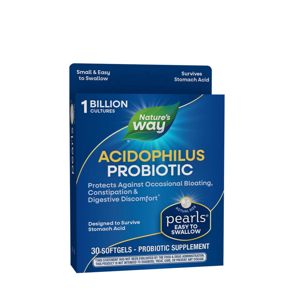 Nature's Way Probiotic Pearls Acidophilus 30 cápsulas