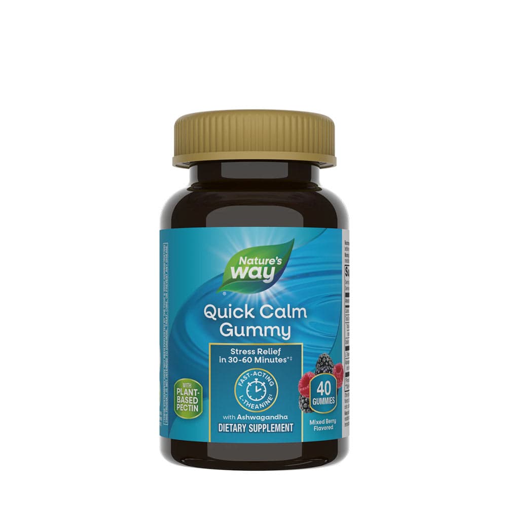 Nature's Way Quick Calm Gummy 40 Kaubonbons – Nature's Way Verpackung