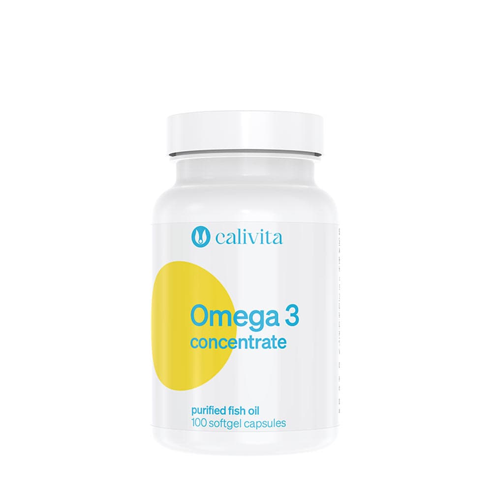 CaliVita Omega 3 concentrate - 100 Myke gelékapsler – CaliVita confezione
