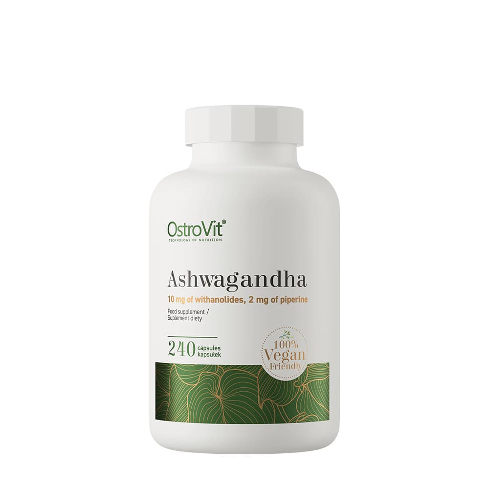 OstroVit Ashwagandha 240 kapslar – OstroVit förpackning