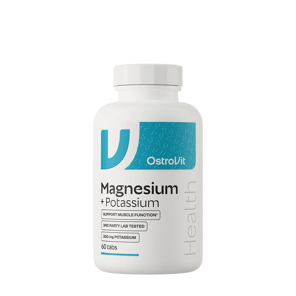OstroVit - Magnesium + Potassium 60 tabletten – OstroVit verpakking