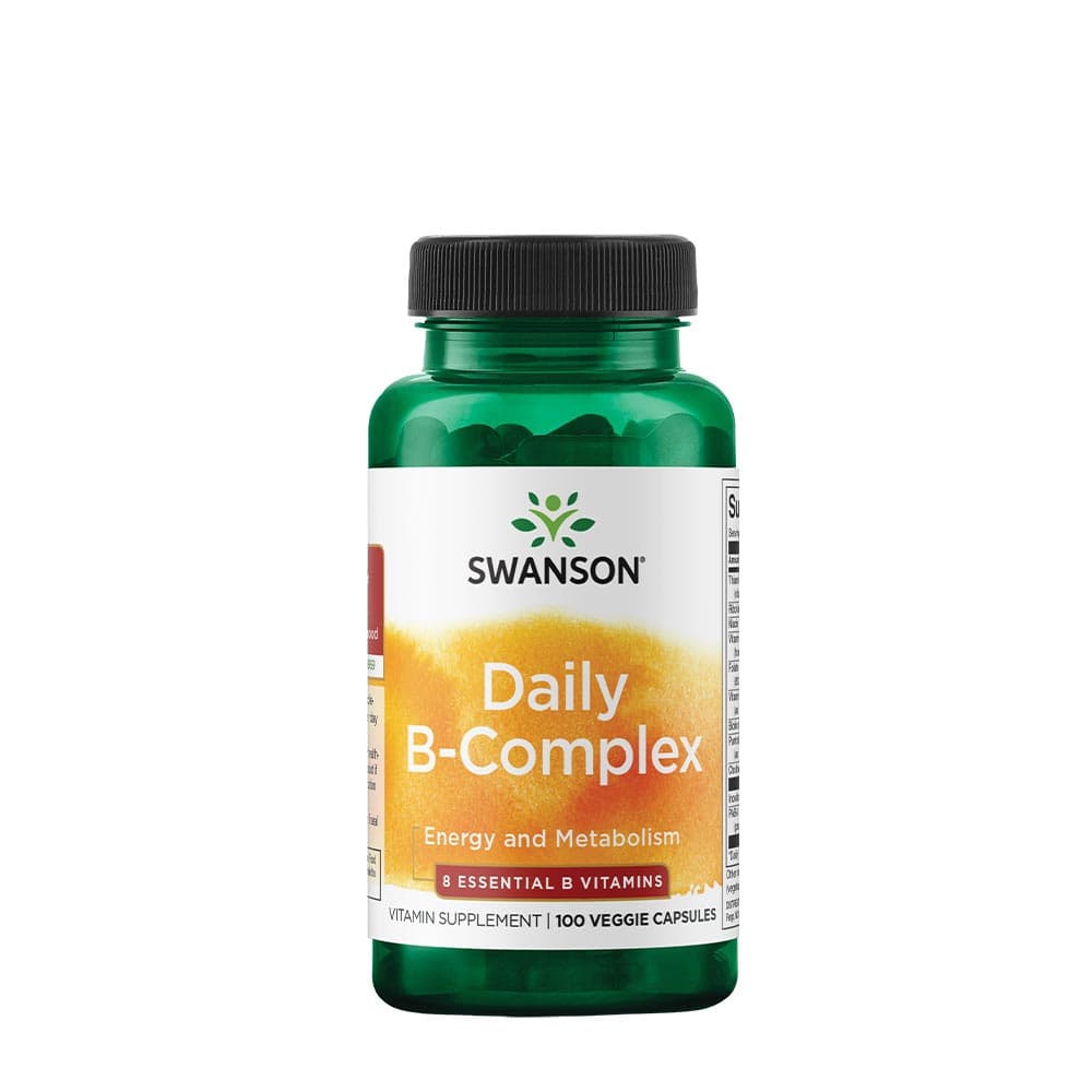 Swanson - B-Complex, Daily - 100 Vcaps – Swanson förpackning