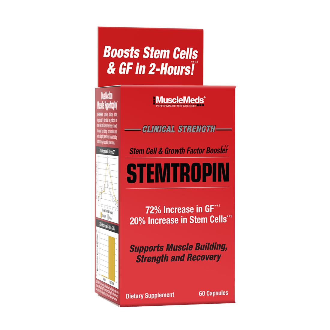 MuscleMeds - Stemtropin - 60 Cápsulas – MuscleMeds empaque
