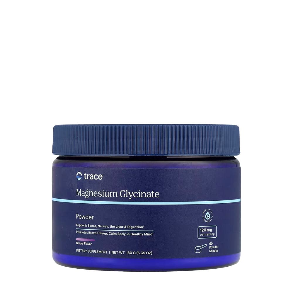 Trace Minerals Magnesio Glicinato in polvere, 120 mg – 180g – Trace Minerals confezione