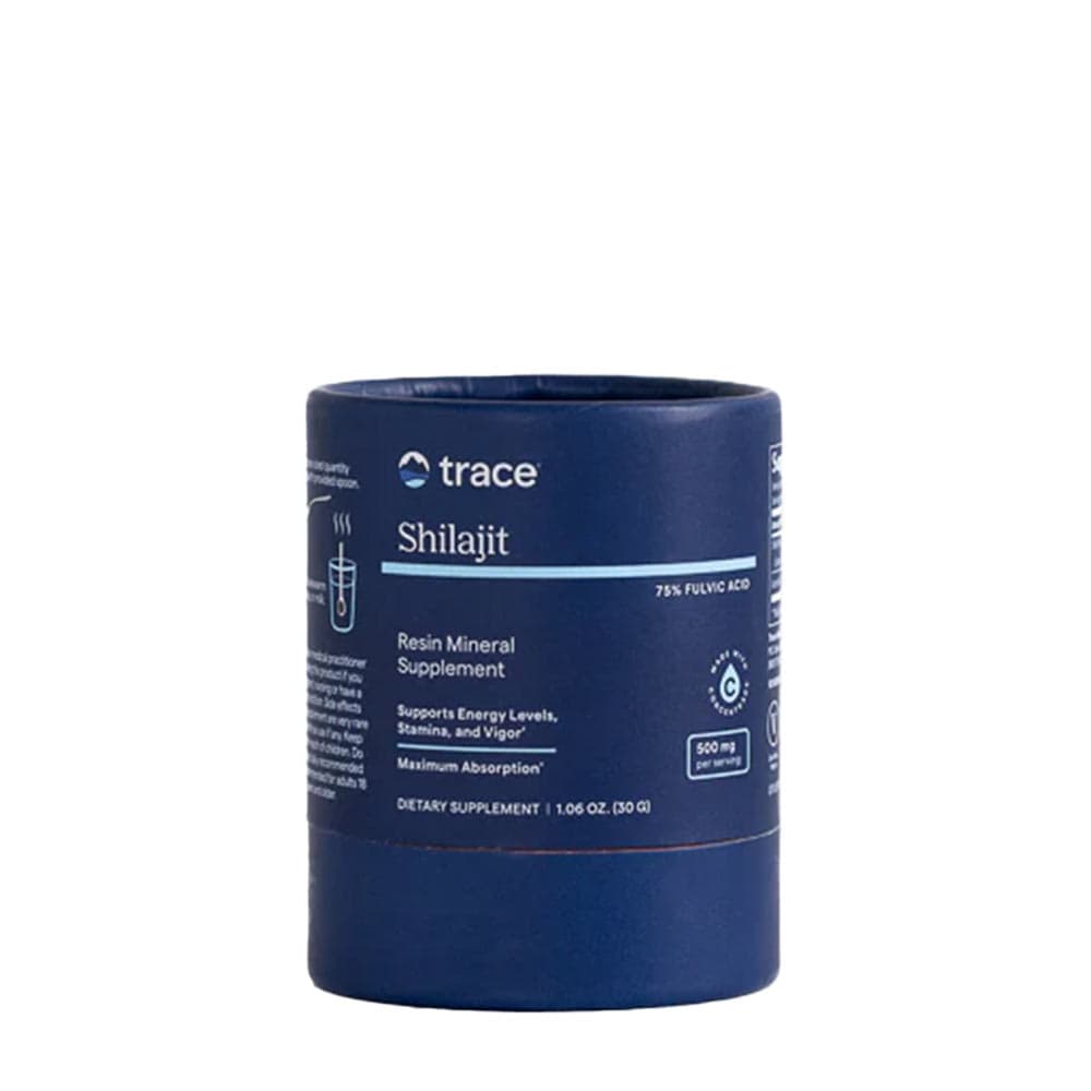 Trace Minerals - Shilajit Resin - 30g – Trace Minerals förpackning