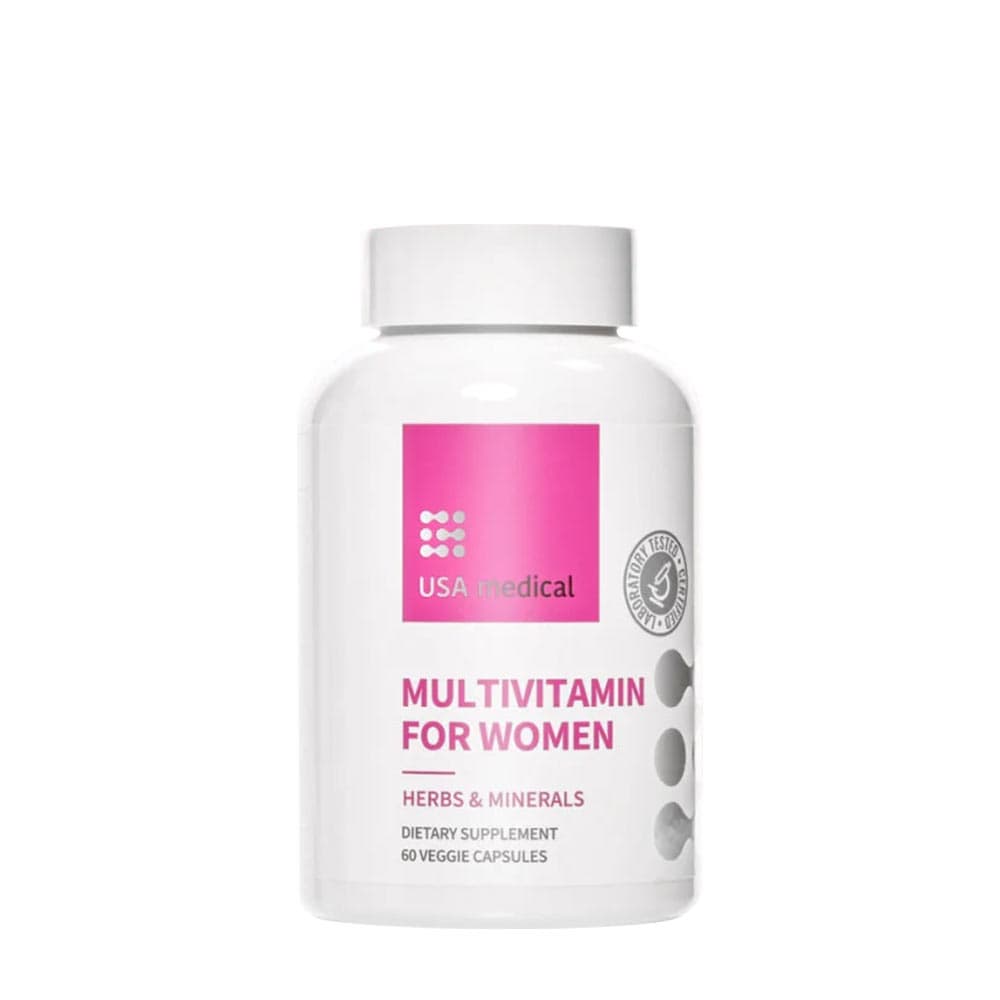 USA Medical Multivitamin pour Femmes 60 capsules