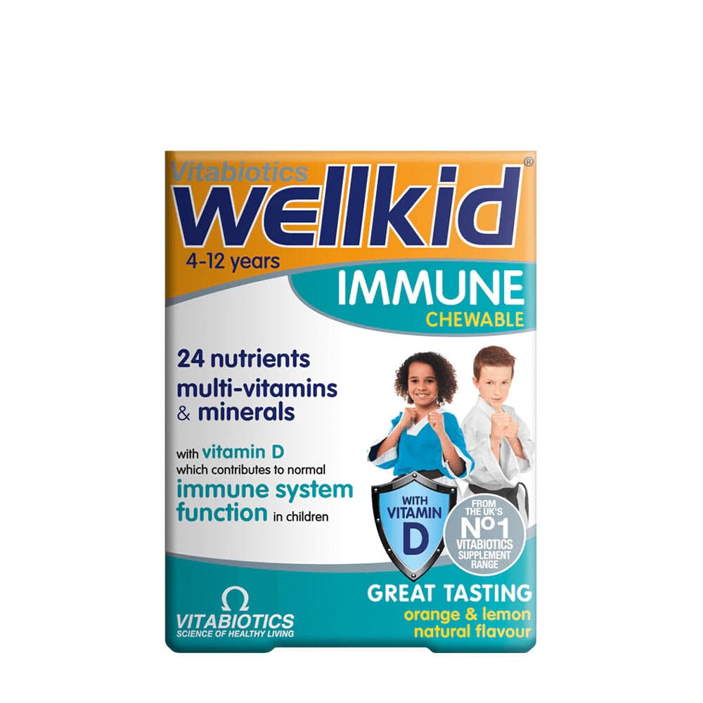 Vitabiotics Wellkid Immune Gummies 30 kauwtabletten