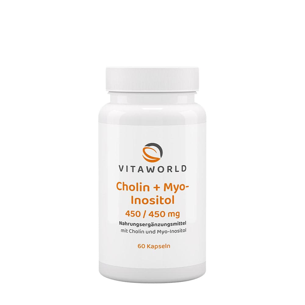 Vitaworld Choline + Myo-Inositol 450/450mg - 60 cápsulas