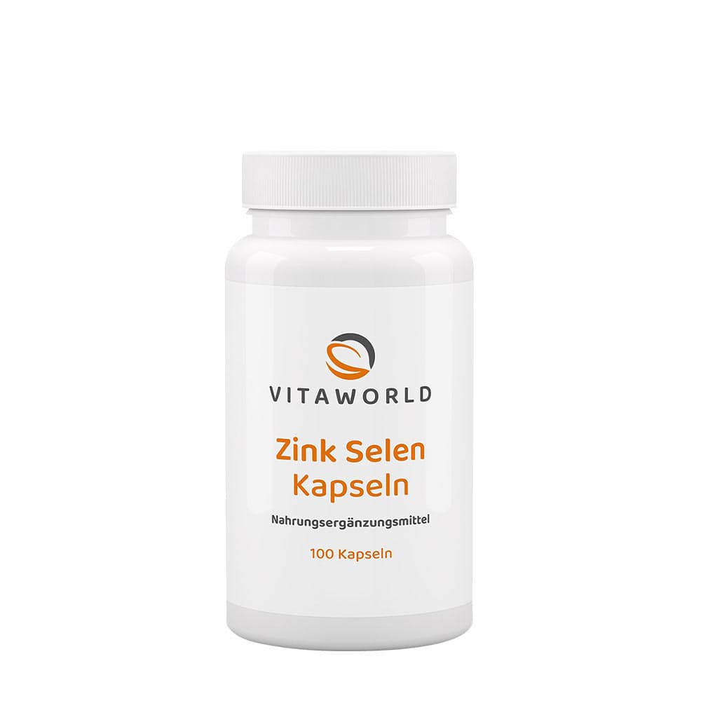 Vitaworld Zinc Selenium - 5 mg Zinc & 100 µg Selenium, 100 Capsules