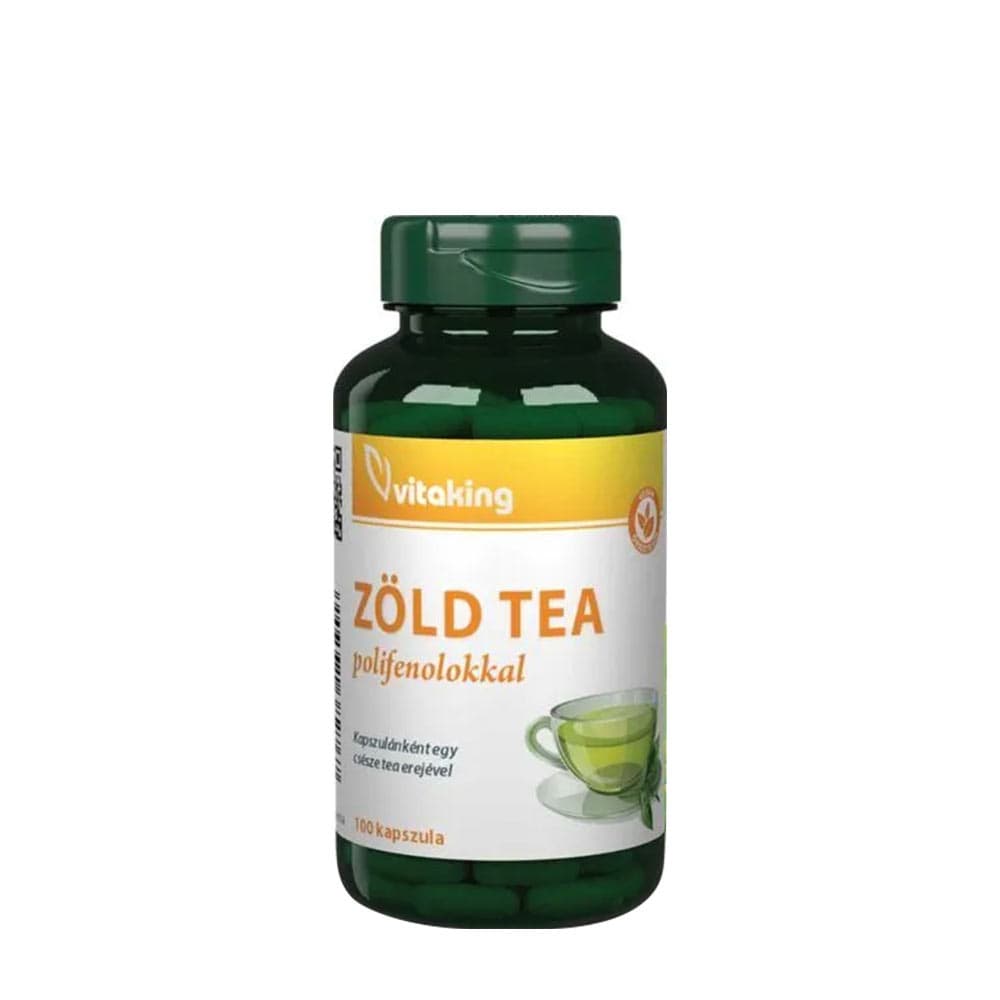 Vitaking Extracto de Té Verde con Polifenoles 100 Cápsulas