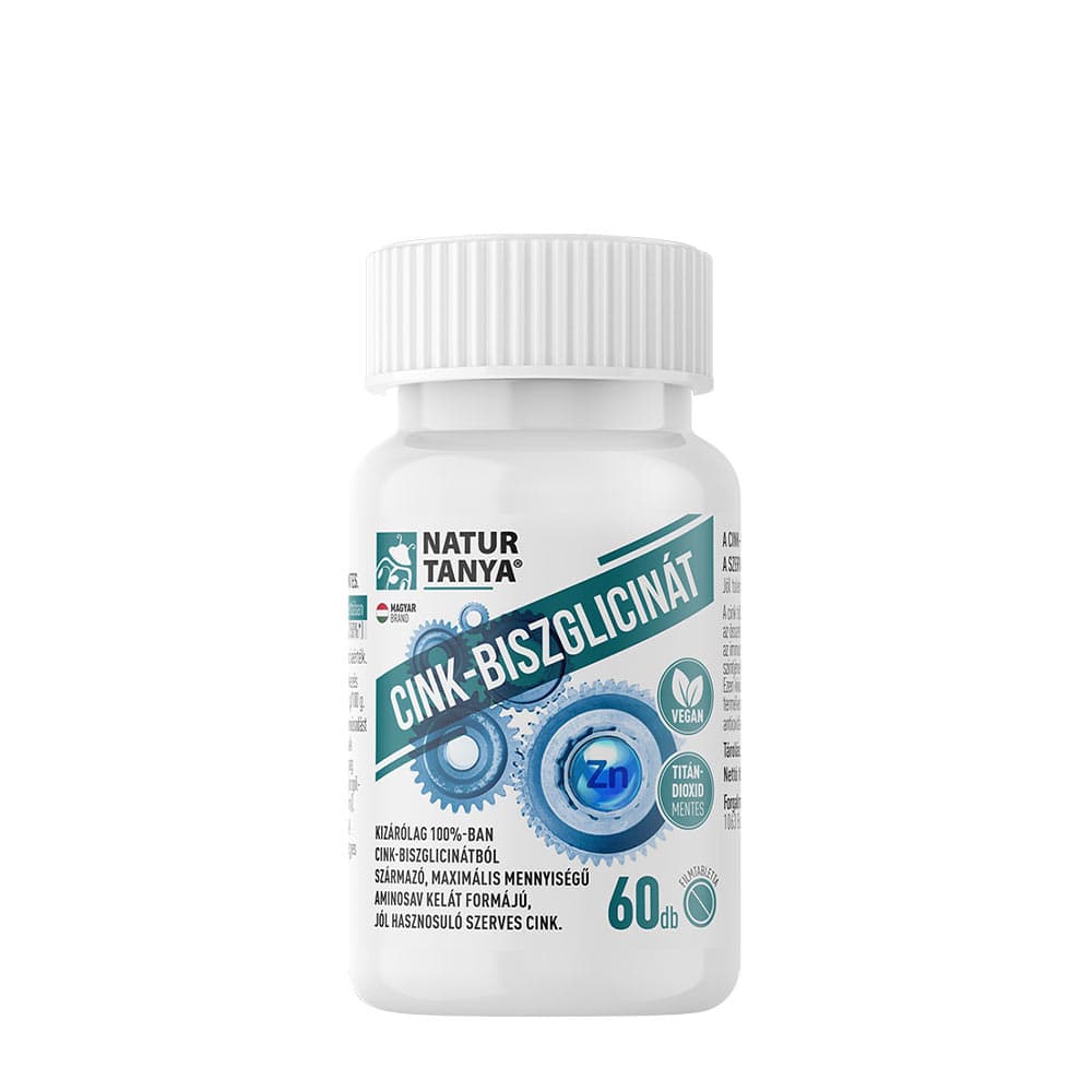 Natur Tanya - Zinc Bisglicinato 30 cápsulas – Natur Tanya empaque
