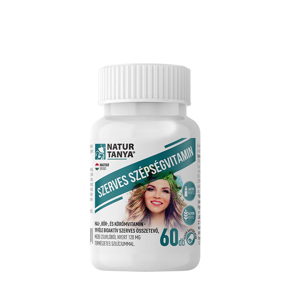 Natur Tanya - Organic Beauty Vitamin 60 capsules – Natur Tanya verpakking