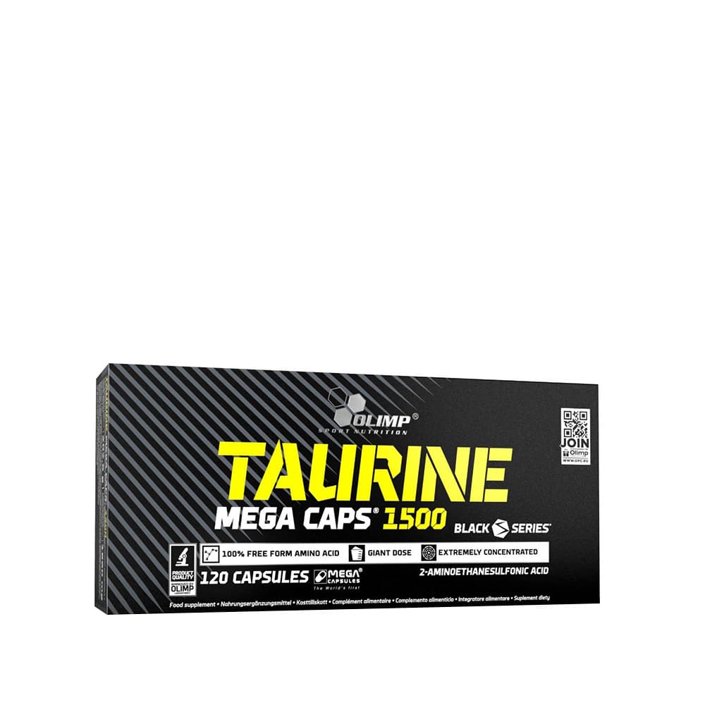 Olimp Labs - Taurine Mega Caps 1000 mg, kapsułki – Olimp Labs opakowanie