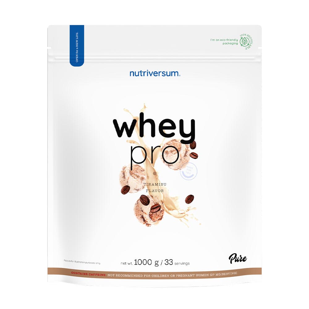 Nutriversum Tiramisu – Wei-eiwitpoeder 1000g – Nutriversum verpakking