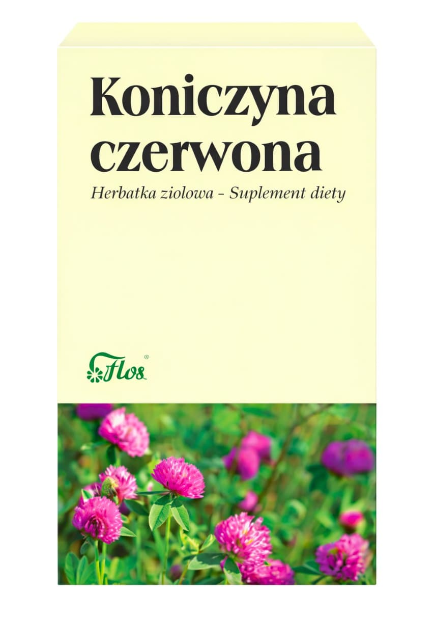 Flos - Red Clover - 25 x 1.5g – Flos förpackning