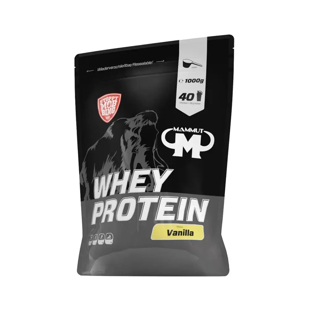 Mammut Whey Protein – Mammut förpackning
