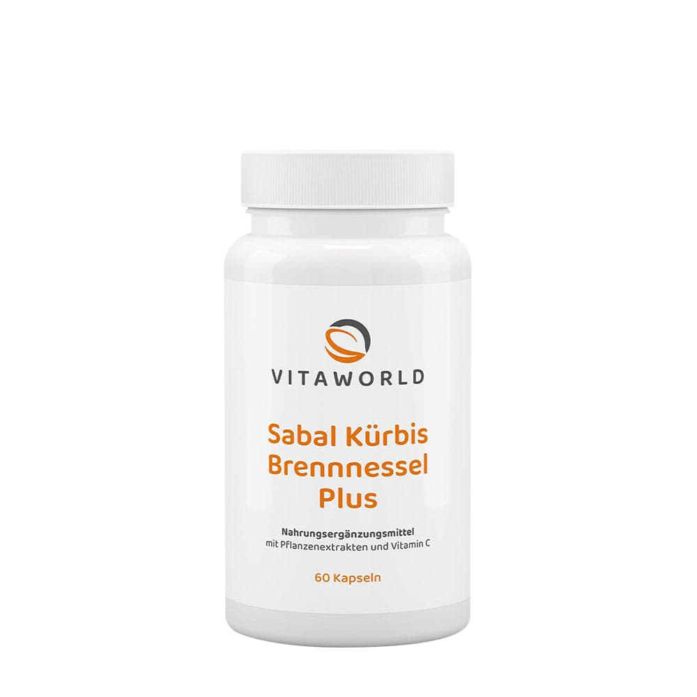 Vitaworld - Sabal Pumpkin Nettle Plus - 60 kapslar – Vitaworld förpackning