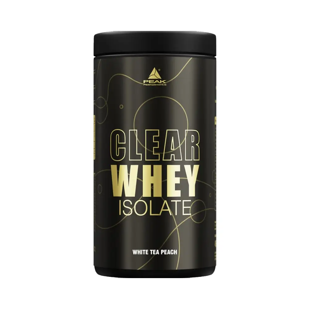 Peak Performance Clear Whey Isolate - Té Blanco Durazno – Peak Performance empaque