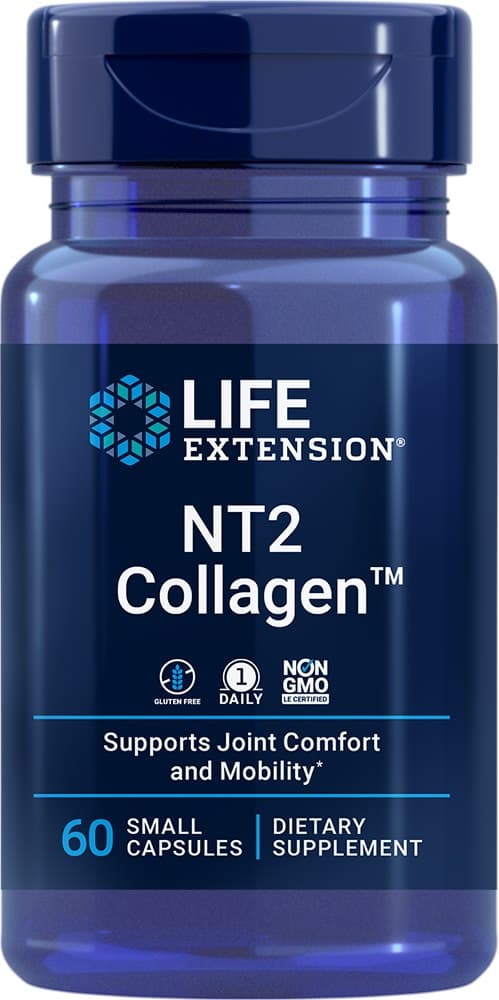 Life Extension - Nt2 Collagen - 60 kapslar – Life Extension förpackning