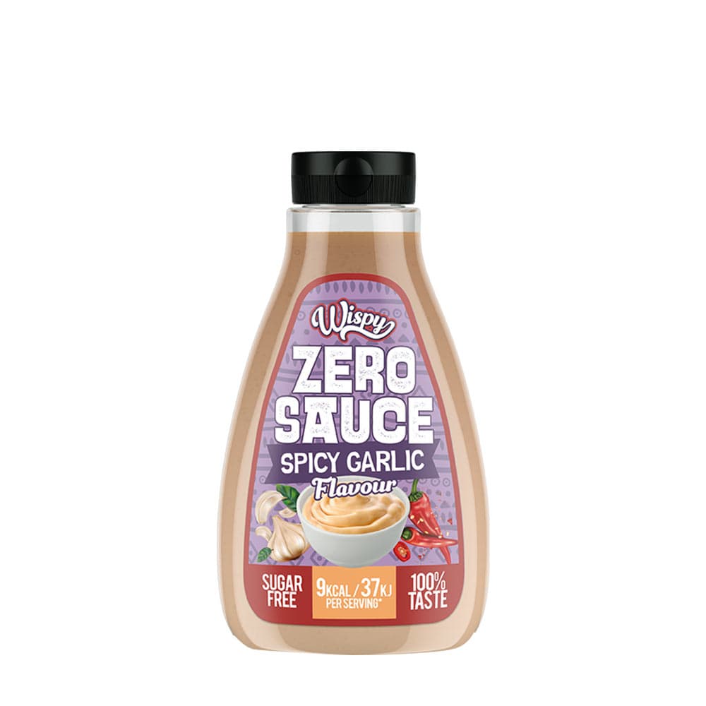Wispy - Spicy Garlic - 440g – Wispy förpackning