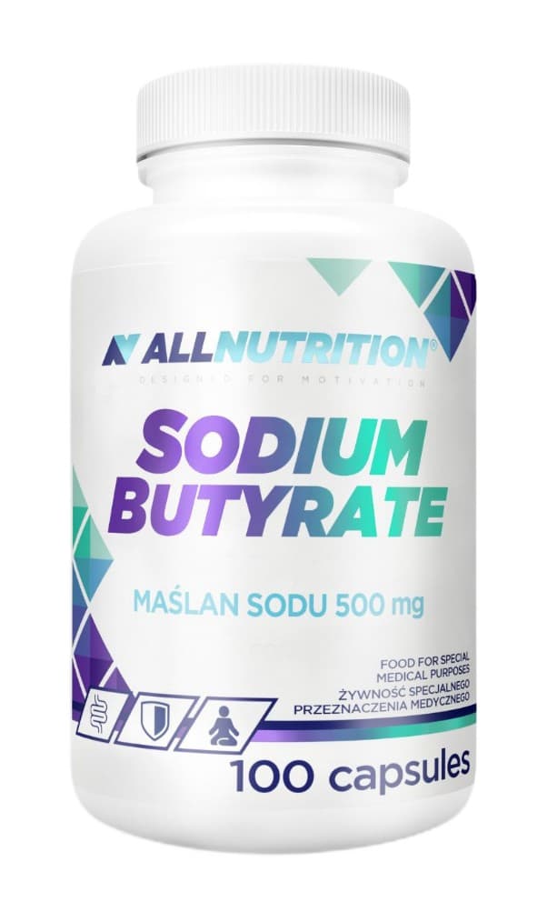 Allnutrition - Sodium Butyrate 300 mg kapslar – Allnutrition förpackning