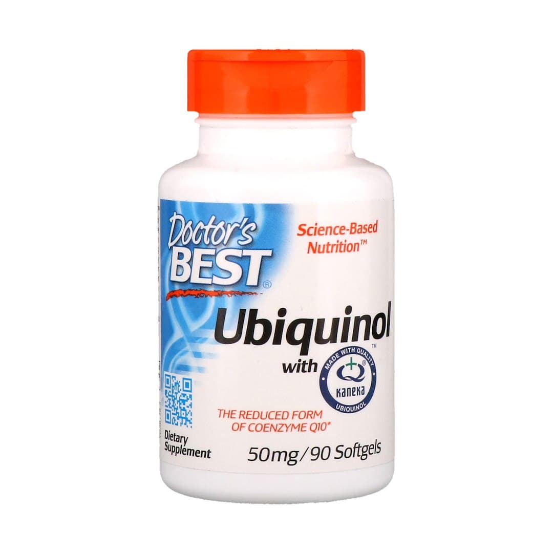 Doctor's Best Ubiquinol 50 mg - 90 kapslar – Doctor's Best förpackning