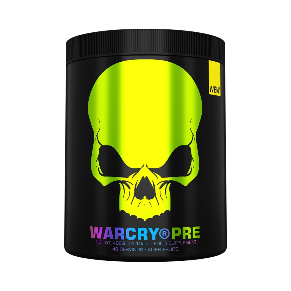Genius Nutrition - WARCRY Pre – Genius Nutrition Verpackung
