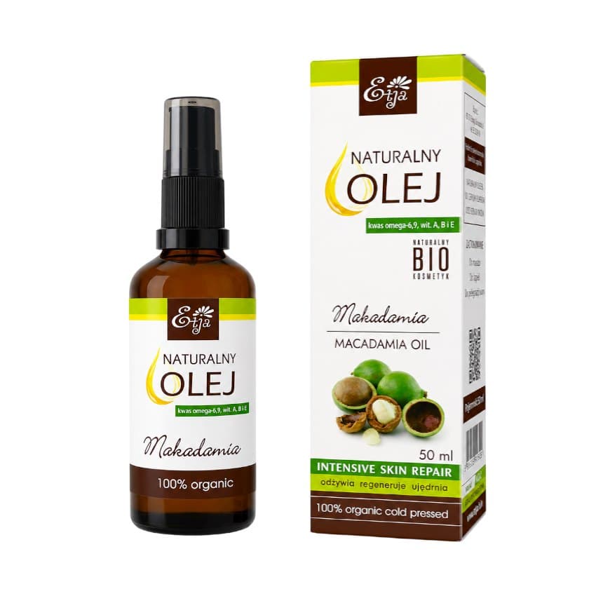 Etja - Macadamia Oil - 50ml – Etja förpackning